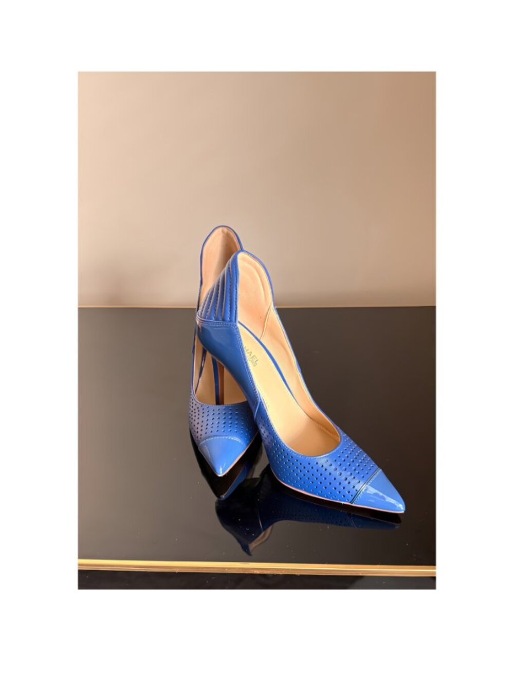 Michael Kors Royal Blue High Heel Pumps – 4 Inch Heels, Size 5.5, Like New